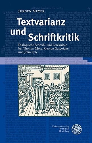 Cover for Textvarianz und Schriftkritik