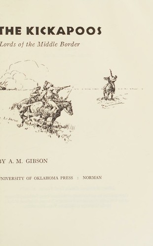Cover for The Kickapoos