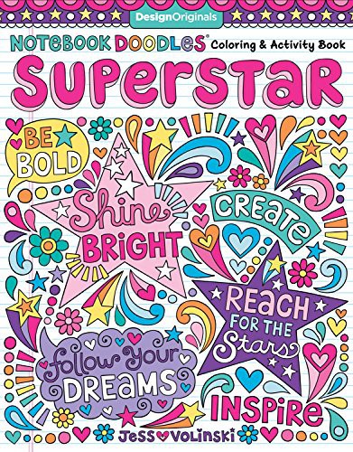 Cover for Notebook Doodles Superstar