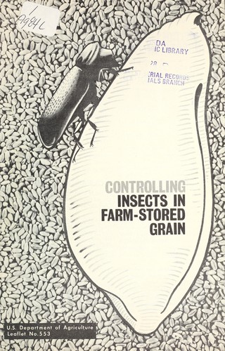 Cover for Controlling insects in farm-stored grain