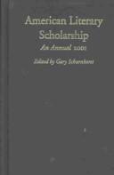 Cover for American Literary Scholarship 