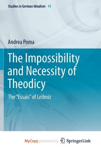 Cover for The Impossibility and Necessity of Theodicy