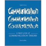 Cover for A First Look at Communication Theory