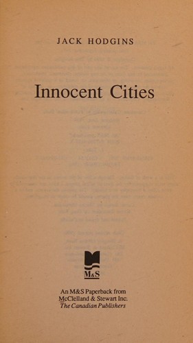 Cover for Innocent cities