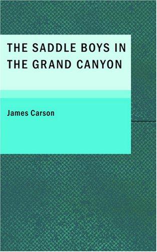 Cover for The Saddle Boys in the Grand Canyon