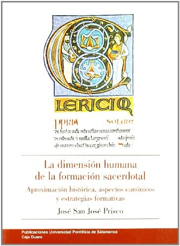 Cover for La dimensión humana de la formación sacerdotal