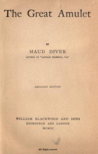 Cover for The great amulet