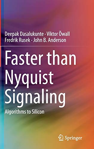 Cover for Faster than Nyquist Signaling