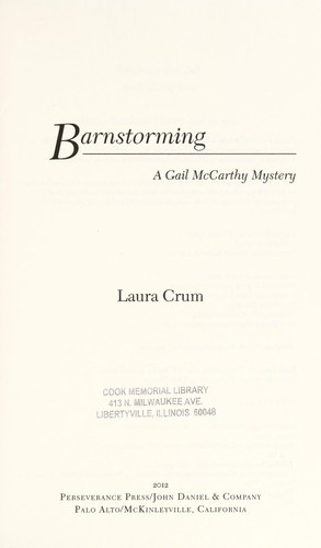 Cover for Barnstorming