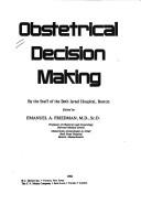 Cover for Obstetrical decision making