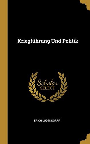 Cover for Kriegführung und Politik