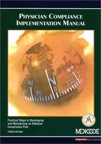 Cover for Physicians Compliance Implementation Manual