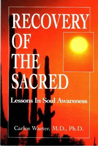 Cover for Recovery of the sacred