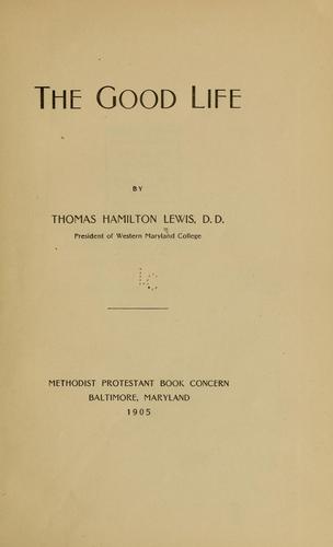 Cover for The good life