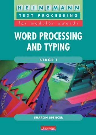 Cover for Word Processing and Typing (Text Processing for Modular Awards)