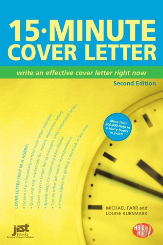 Cover for 15-minute cover letter