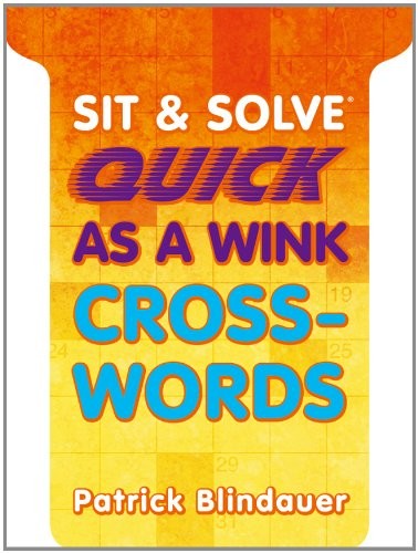 Cover for Sit & Solve® Quick as a Wink Crosswords