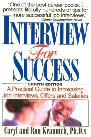 Cover for Interview for success