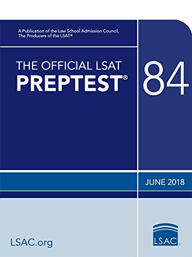 Cover for The Official LSAT PrepTest 84