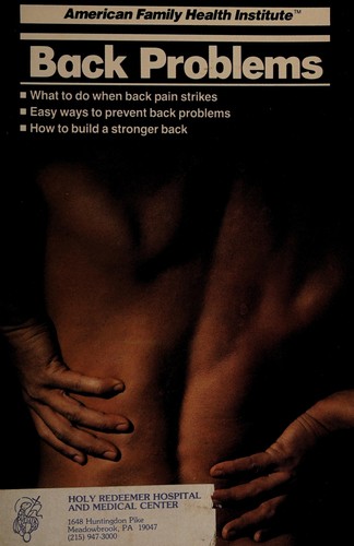Cover for Back problems