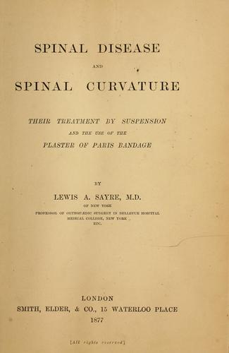 Cover for Spinal disease and spinal curvature