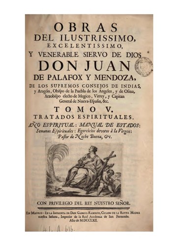 Cover for Obras. 12 tom. [vols. 2 and 3 are each in 2 pt.].