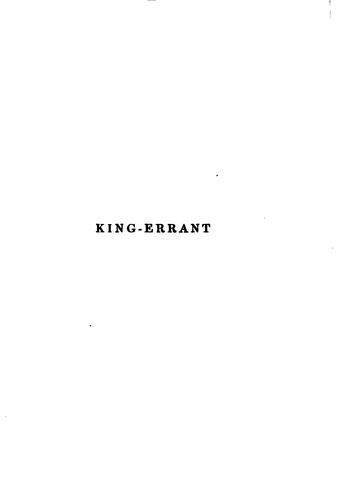 Cover for King-errant