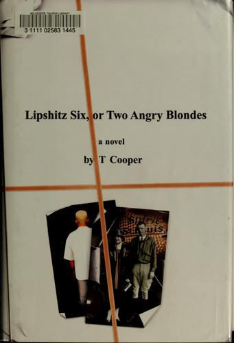 Cover for Lipshitz Six, or Two Angry Blondes
