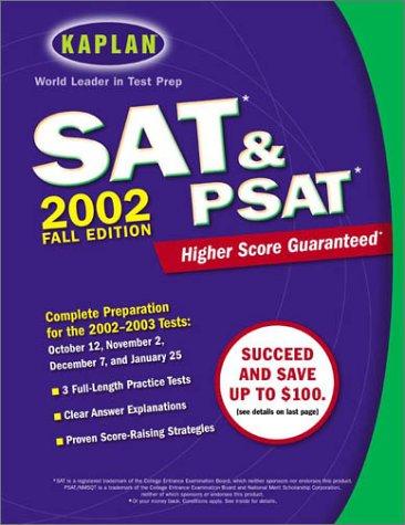 Cover for Kaplan SAT & PSAT 2002 Fall Edition