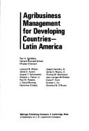 Cover for Agribusiness management for developing countries--Latin America