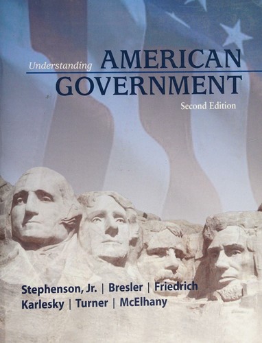 Cover for Understanding American Government