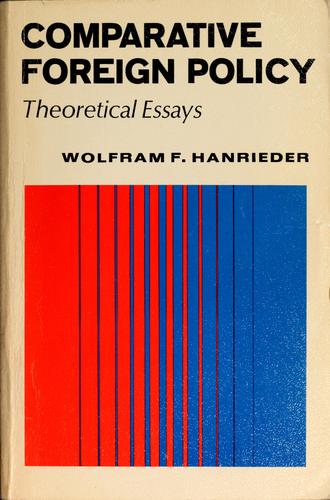Cover for Comparative foreign policy