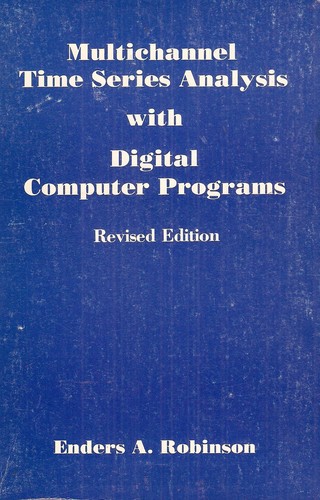 Cover for Multichannel time series analysis with digital computer programs