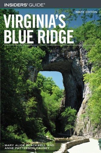Cover for Insiders' Guide to Virginia's Blue Ridge, 9th (Insiders' Guide Series)