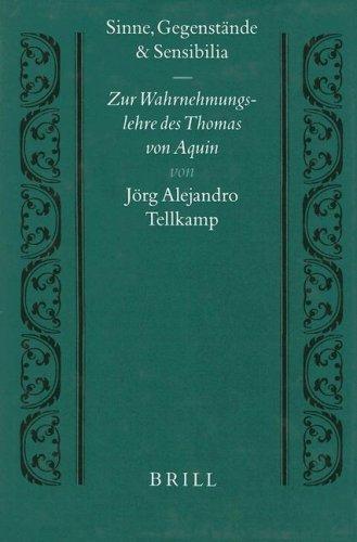 Cover for Sinne, Gegenstande Und Sensibilia