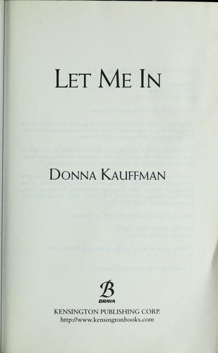 Cover for Let me in