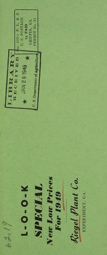 Cover for Wholesale price list