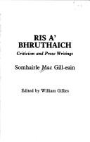 Cover for Ris a'bhruthaich