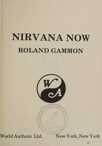 Cover for Nirvana now