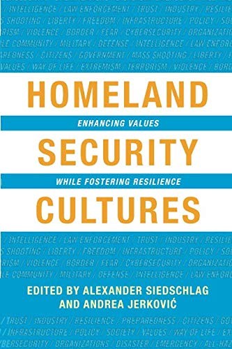 Cover for Homeland Security Cultures