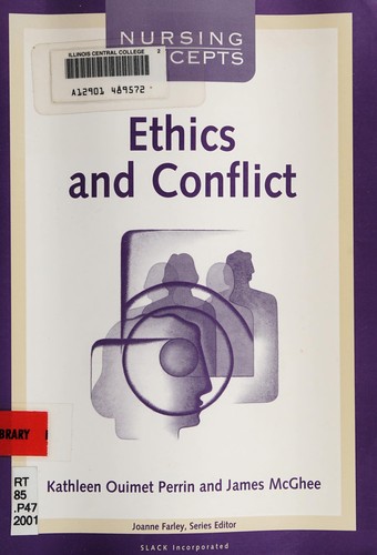 Cover for Ethics and conflict