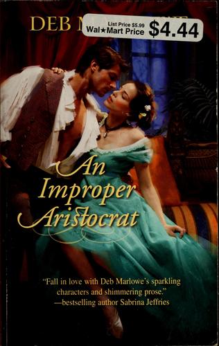Cover for An improper aristocrat
