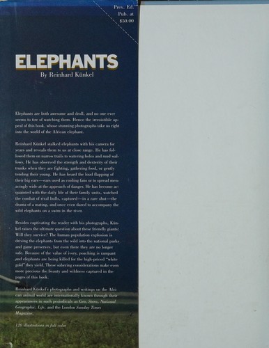 Cover for Elephants