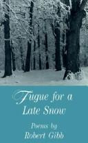 Cover for Fugue for a late snow