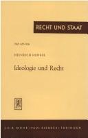 Cover for Ideologie und Recht