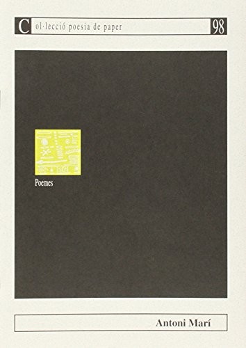 Cover for Poemes de Antoni Marí