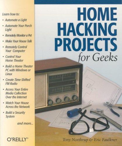 Cover for Home hacking projects for geeks