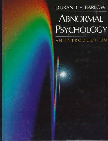 Cover for Abnormal psychology