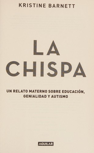 Cover for La chispa