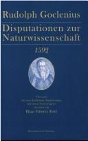 Cover for Disputationen zur Natur-Wissenschaft, 1592